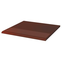 Клинкер Paradyz Cloud Brown Ступень простая гладкая 30х30
