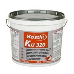 Клей для напольных покрытий универсальный Bostik KU 320 20кг (Т-ра перевозки не ниже +5град)