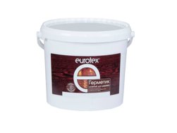 Герметик акриловый шовный EUROTEX для срубов 6 кг (калужница) (Т-ра перевозки не ниже +5град)