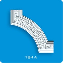 Элемент угловой для молдинга ФОРМАТ (упак - 4шт , коробка - 10упак) 184 А