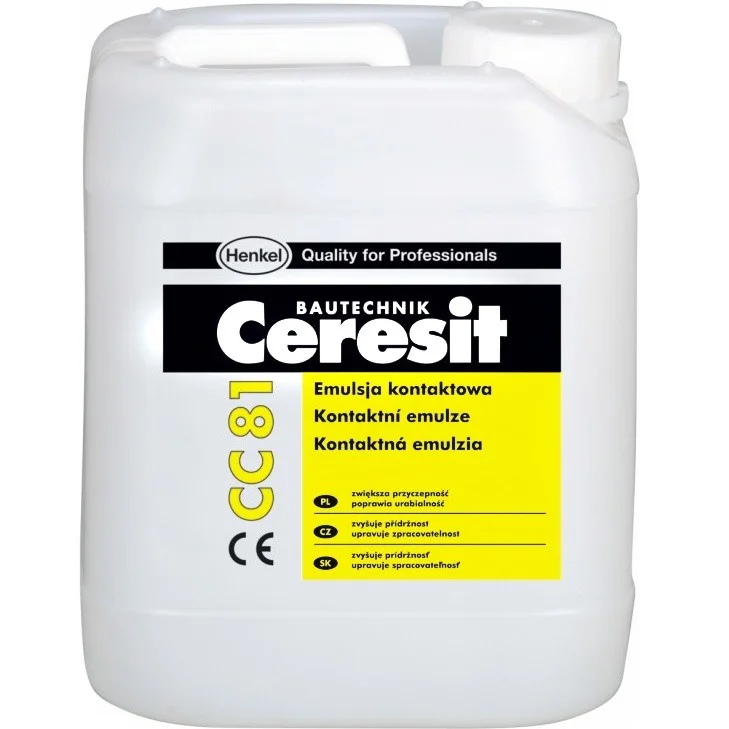 Добавка агдезионная для бетонов и цементных растворов CERESIT CC 81 10 л