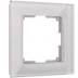 Рамка 1-местная Werkel Favorit, дымчатый,стекло, WL01-Frame-01 , W0011117