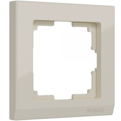 Рамка 1-местная Werkel Stark, слоновая кость, WL04-Frame-01-ivory, W0011803