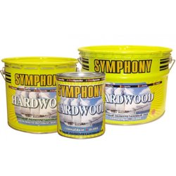 Лак яхтный шелковисто-матовый SYMPHONY хардвуд полиуретановый 0,9л
