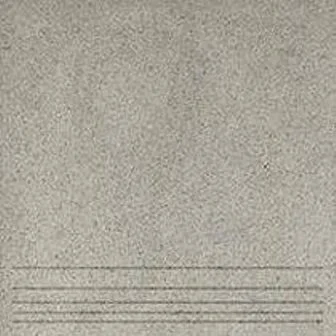 Керамогранит ШАХТЫ Техногрес Профи 01 матовый светло-серый ступени 30х30х7