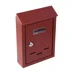 Ящик почтовый Форпост К-38012 Ш260*В180*Г60 цвет красное вино