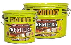 Эмаль SYMPHONY премьера акриловая влагостойкая полуглянцевая А 2,7л