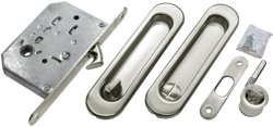 Комплект для раздвижных дверей MORELLI MHS 150 WС SC матовый хром