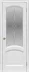 Дверь "Ульяновские двери" Лаура стекло Византия с гравировкой ясень жемчуг 80, шпон