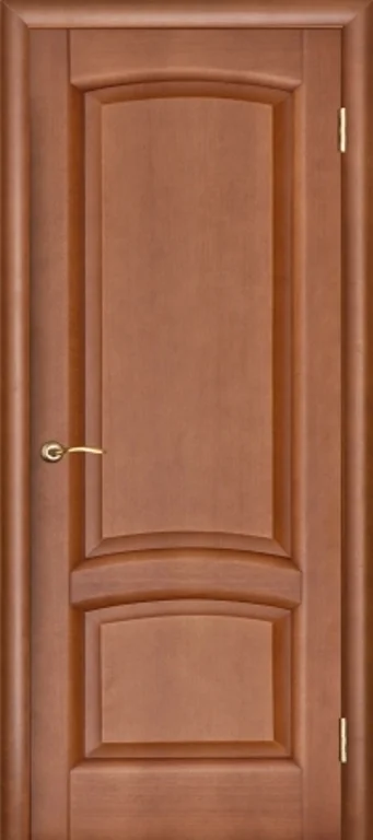 Дверь "Ульяновские двери" Лаура глухая темный анегри тон 74 80, шпон