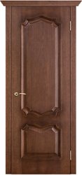 Дверь PORTE VISTA Премьера глухая патина голд 80, шпон