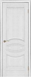 Дверь PORTE VISTA Ницца глухая серебрянная патина тон 25 80, шпон