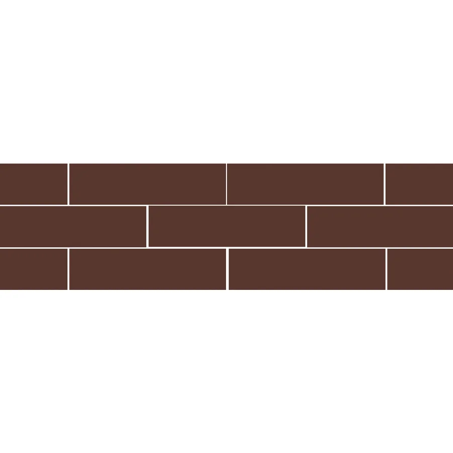 Клинкер NATURAL BROWN плитка фасадная гладкая 24,5*6,58*0,74