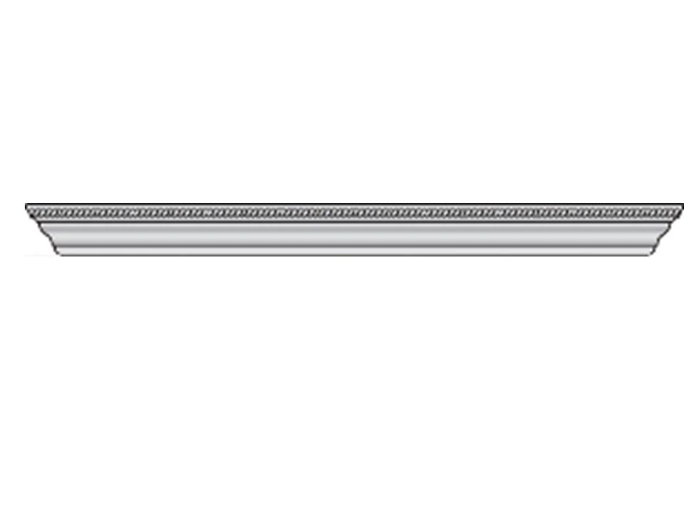 Карниз дверной "Porte Vista" серебрянная патина тон 25 50мм*1200мм, массив ольхи