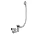 Сифон для ванны ОРИО1 1/2 х 40, регулируемый, "клик-клак", с переливом ( перелив и слив-металлические )
