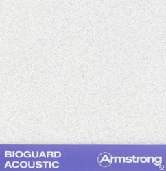 Плита потолочная ARMSTRONG Bioquard Acoustic Board 1200х600х17 (5,76 м2 8 шт/уп)