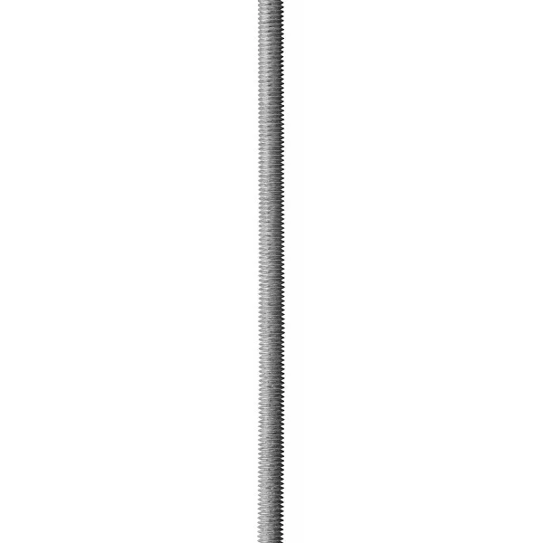 Шпилька ЗУБР резьбовая DIN 975, класс прочности 4.8, оцинкованная, М6x2000, ТФ0, 1 шт.