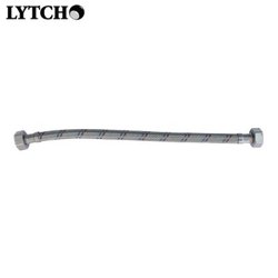 Подводка гибкая для воды 1/2" вн-вн 60 см, стальная оплетка (Lytcho)