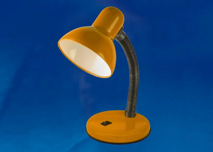 Лампа настольная Uniel оранжевый TLI-204, 60W Е27 (пакет)