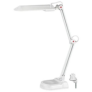 Лампа настольная ЭРА белый NL-202-G23-11W-W