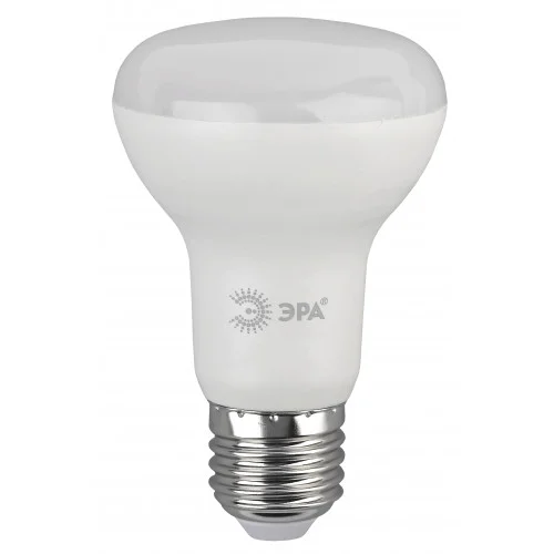 Лампа светодиодная 8W E27 220V 4000K (белый) Рефлектор(R63) ЭРА R63-8w-840-E27 ECO / RED LINE