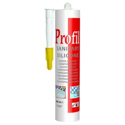 Герметик силиконовый универсальный белый СОУДАЛ PROFIL 270мл