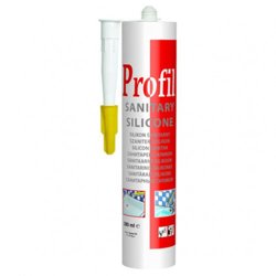Герметик силиконовый санитарный бесцветный СОУДАЛ PROFIL 270мл
