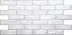 Панель листовая ПВХ «Бюджет» кирпич "Старый серый" 971х489 (пленка 0,3мм) Регул