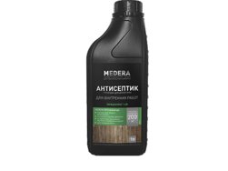 Антисептик-грунт для внутренних работ MEDERA 50 конц. 1:30, 1л