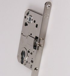 Замок дверной под цилиндр HANDLE DESIGN 8000С SN матовый никель
