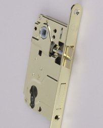 Замок дверной под цилиндр HANDLE DESIGN 8001С GP золото