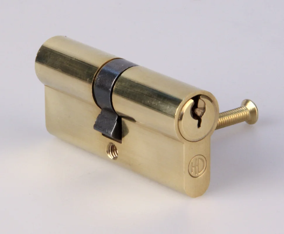 Цилиндр HANDLE DESIGN универсальный 60мм (30х30) ключ/ключ PB латунь