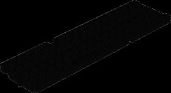 Решетка водоприемная GIDROLICA Pro DN100 C250 щелевая пластиковая 500*138*21 мм арт.509