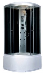 Кабина душевая NIAGARA 900х900х2200, высокий поддон, стекло ТОНИРОВАННОЕ, арт. NG-3518-14