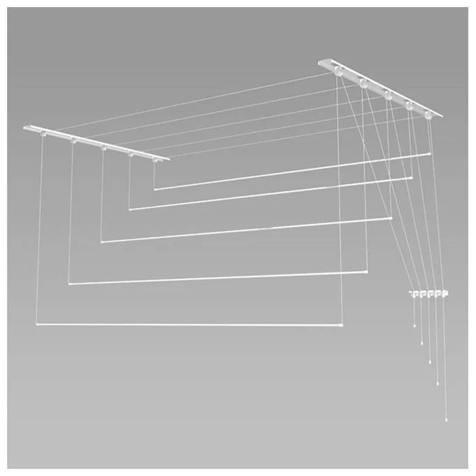 Сушилка для белья потолочная &quot;Лиана&quot; (5 стержней) 1,5 м