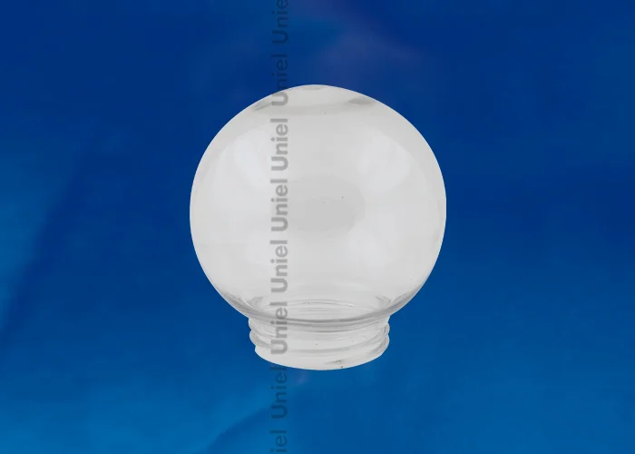 Плафон-шар гладкий, ПРОЗРАЧНЫЙ для садовых светильников, d=150мм Uniel (к 10407186)