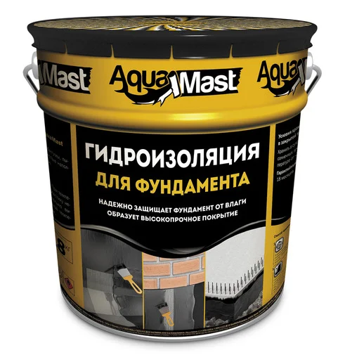 Мастика Aquamast битумная 18кг 393547