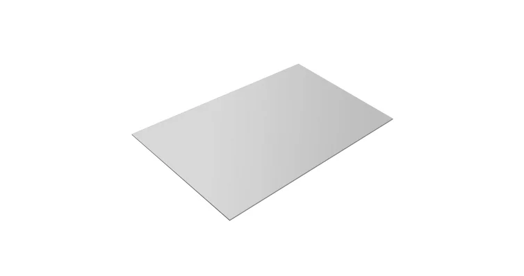 Плоский лист PE RAL 9003 (сигнально-белый), 0.8мм, 1.25*2м (в пленке)