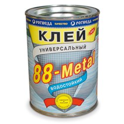 Клей Рогнеда 88-Metal универсальный водостойкий 20л - Бумага,Кожа,Резина,Металл ( Т-ра перевозки не ниже -5град)