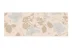 Плитка KERAMA MARAZZI Вилланелла бежевый декор Цветы 15х40 арт.MLD\B67\15084