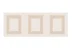 Плитка KERAMA MARAZZI Вилланелла бежевый декор Геометрия 15х40 арт.MLD\B68\15084
