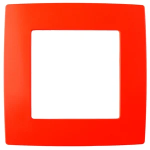 Рамка 1-местная Эра12, красный, арт.12-5001-23
