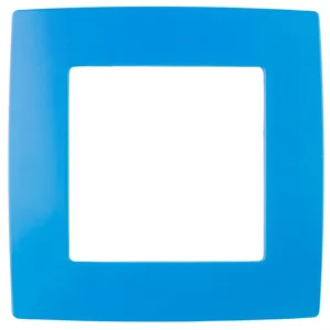 Рамка 1-местная Эра12, голубой, арт.12-5001-28