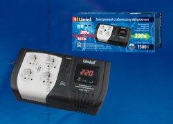 Стабилизатор настольный Uniel Expert U-ARS-1500/1