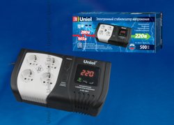 Стабилизатор настольный Uniel Expert U-ARS-500/1