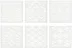 Плитка KERAMA MARAZZI Суррей белый 20х20х7,9 арт.5226 (в ассотрименте)