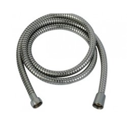 Шланг для душа HAIBA НВ40-5 имп (1/2") + имп (1/2") в двойной оплетке, сатин, 1,5м