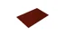 Плоский лист Texture (Drap) RAL 3009 (оксидно-красный), 0.45 мм, 1.25*2м (в пленке)