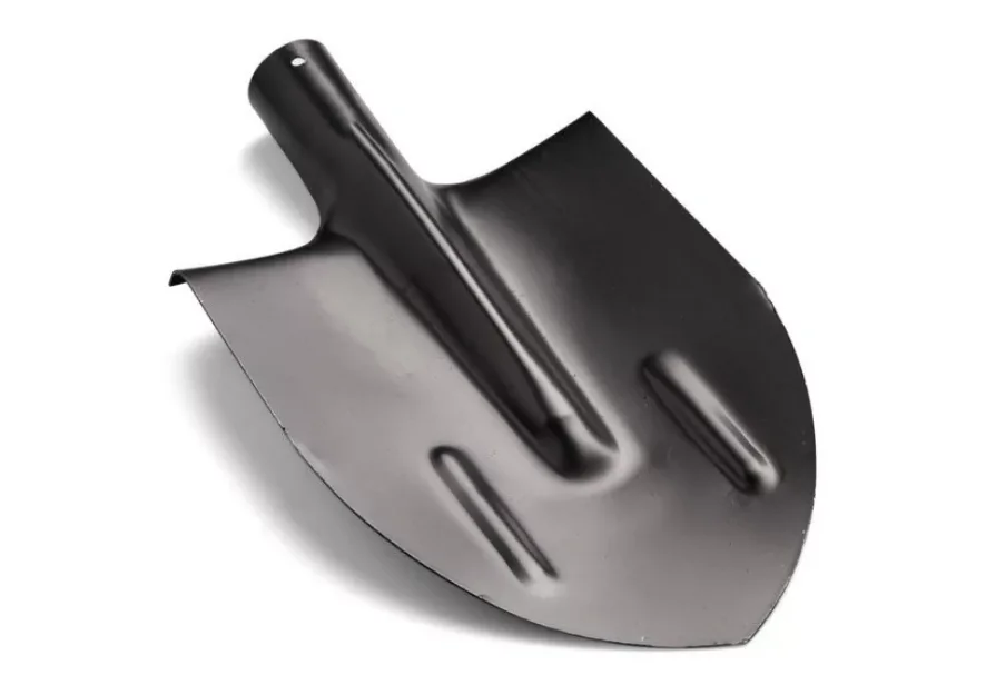 Лопата штыковая с ребрами жесткости остроконечная (порошок) ЛКО сталь-1,5 мм