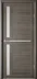 Дверь ТЕРРИ №27 экошпон серый частичное стекло 70